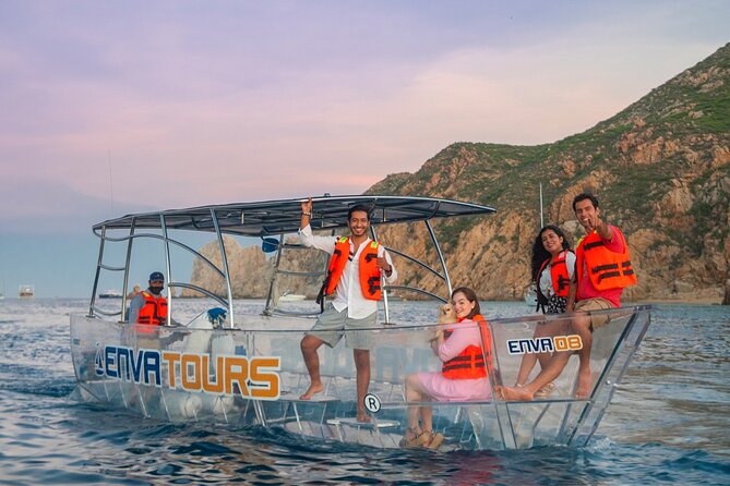 1 hour Private Navigation in Transparent Boat Arco de Los Cabos - At a glance