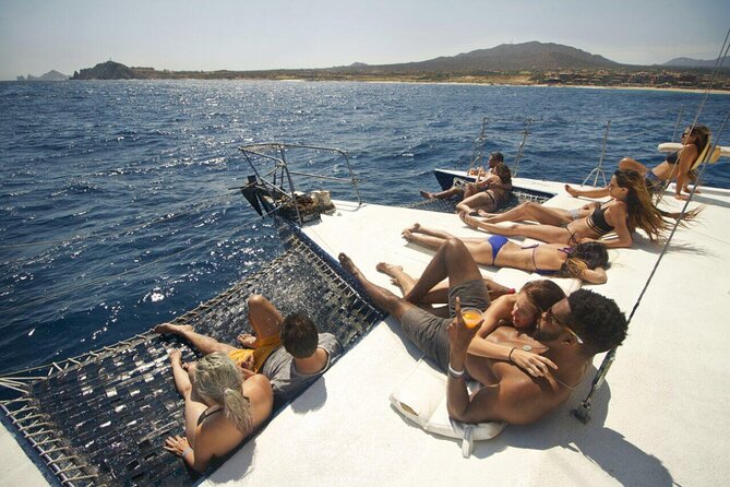 2 Hour Sunset Tour on Catamaran in Cabo San Lucas - Pacific views, wildlife, snacks, and the sunset