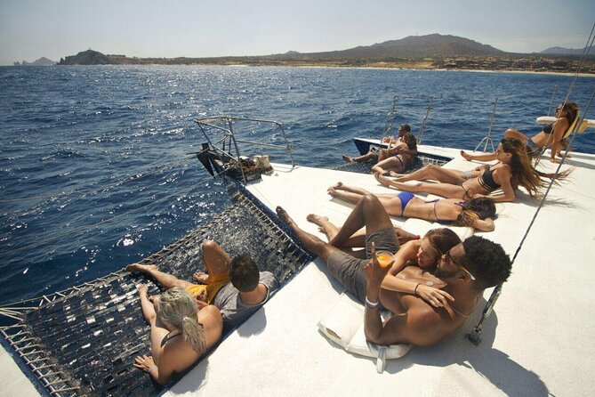 3 hour Snorkeling and Catamaran in Cabo San Lucas - The crew and the feel onboard