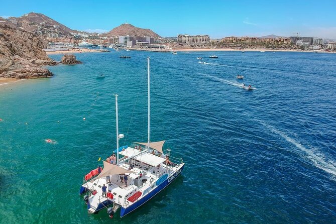 3 hour Snorkeling and Catamaran in Cabo San Lucas - Drinks, music, and the optional meal