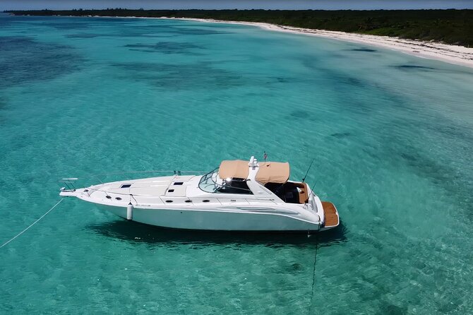 4 hours - Private 48ft Yacht all inclusive in Tulum and Playa del Carmen - Who gets the best value from the $1,299 price
