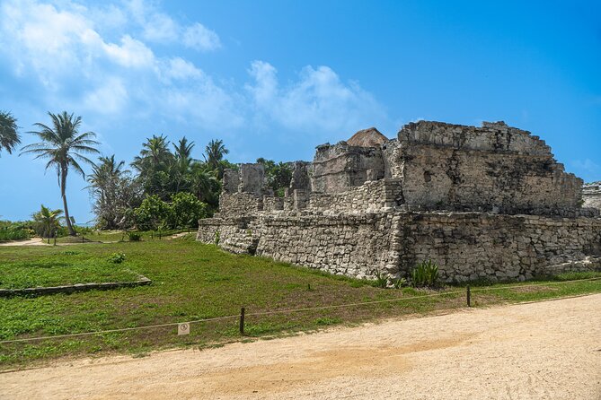 4x1: Coba, Cenote, Tulum and Playa del Carmen Tour from Cancun - Cobá: jungle paths and Nohoch Mul