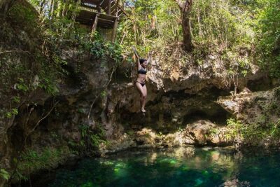 Admission Ticket to Cenotes Zapote EcoPark