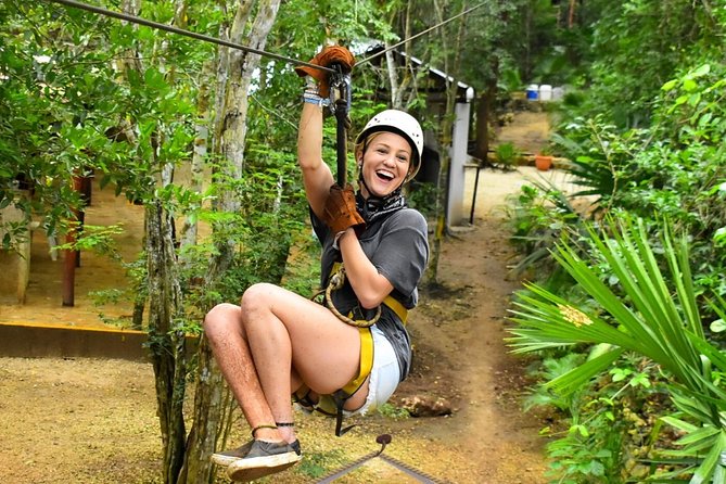 Adrenaline Tour with ATV, Ziplines and Cenote from Cancun - The ATV ride is muddy, bumpy, and basic