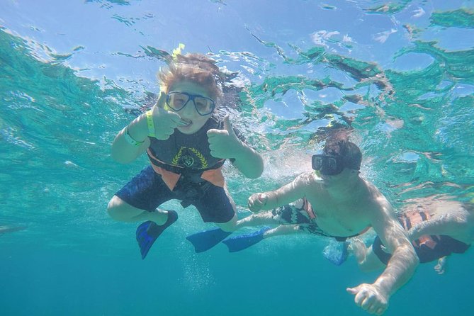 Afternoon Half-Day Catmaran Sailing and Snorkel Adventure - Leaving Cancun on a 37-foot catamaran