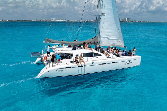 All Inclusive Isla Mujeres Catamaran - North Beach and the island’s famous water