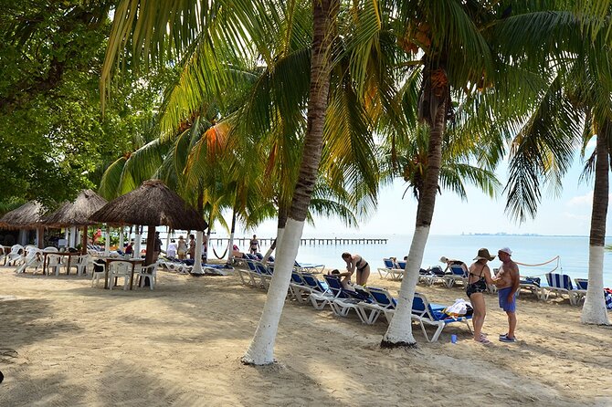 All-Inclusive Isla Mujeres Catamaran with Free Transportation - Lunch, swimming, and beach-club time on Isla Mujeres