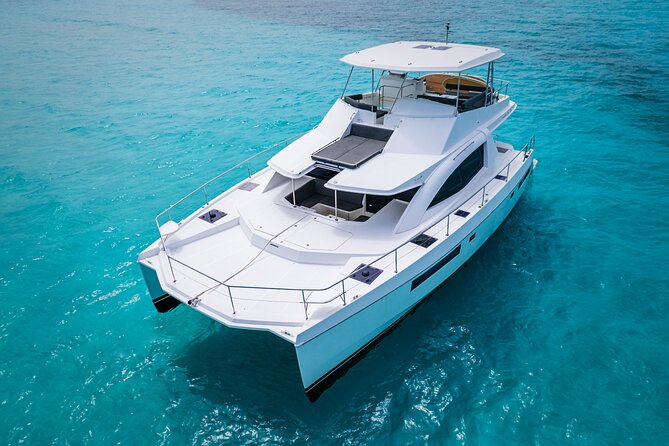 All Inclusive Luxury Yacht – Private Island Experience - Cruising Toward a Preserved Private Island