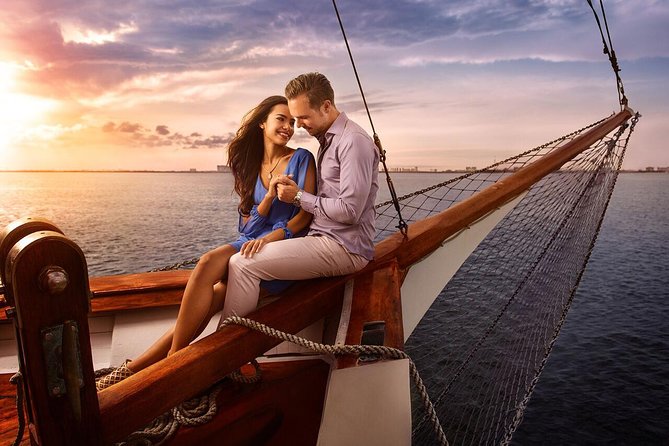 Amazing Romantic Dinner on a Spanish Galeon with Saxophone Music - Boarding at Marina Aquatours on Boulevard Kukulcan