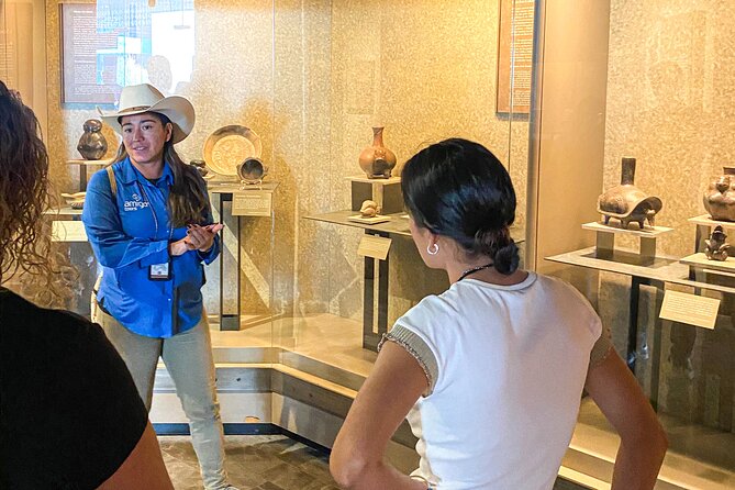 Anthropology Museum Guided Tour - A model of Tenochtitlan and the shape of modern Mexico City