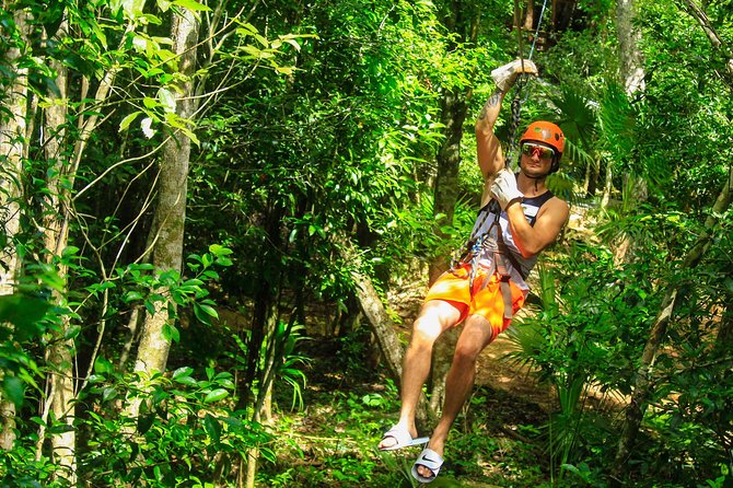 ATV Adventure, Interactive Bridges, Ziplines, Cenote and Lunch - The constant sales pitch is the real drawback