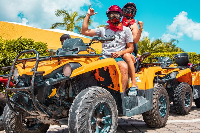 ATV Adventure to Jade Cavern with transfer - The Cozumel ATV trail is rocky by design