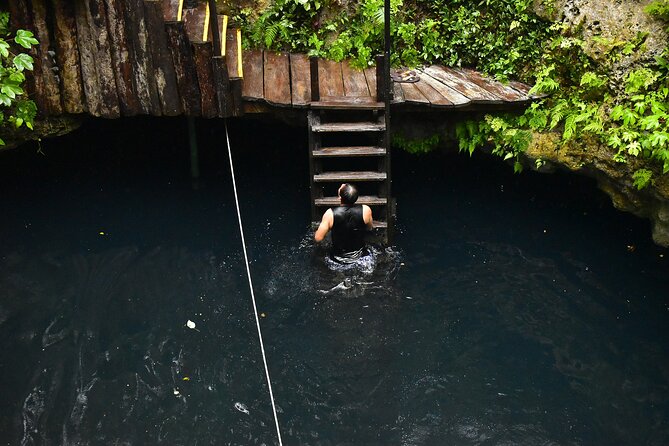 ATV Combo Horseback Riding, ATV, Ziplines, Cenote and Lunch - ATV riding on the rough jungle course