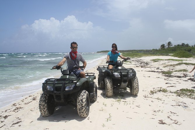 ATV Seashore + Cenote Combo: Mezcalitos & Mayan Cenote Experience - Cozumel’s east coast is the reason to book