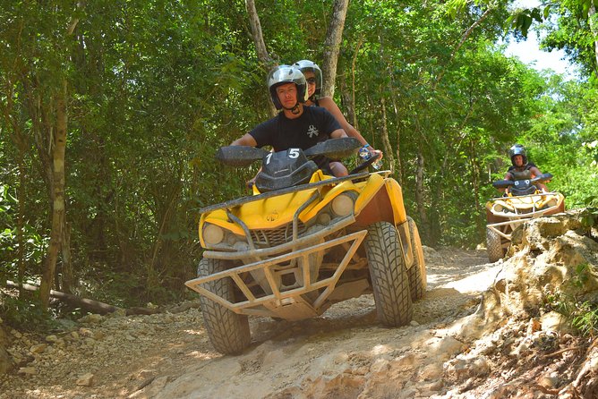 ATV Single & Zip Line from Cancun - Mexican food and a welcome pause