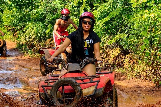 ATV Tour with Cenote swim, Ziplines, Transportation and Lunch Included - Forty-five minutes on the ATV track