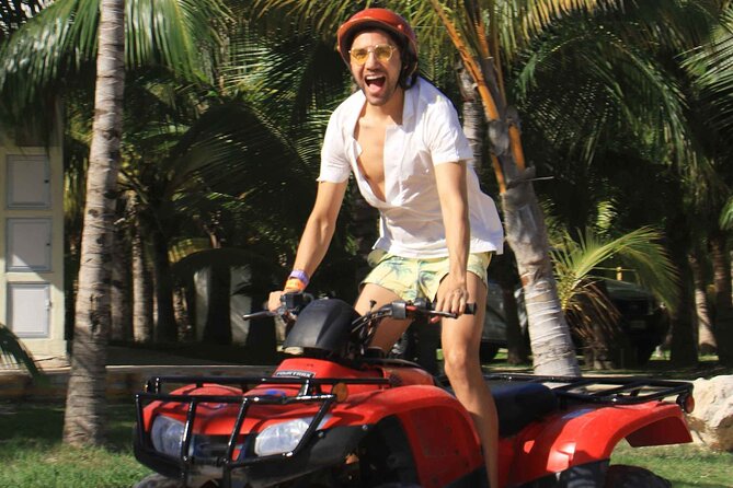 ATV with Speedboat, Waverunner, or Parasailing - Food, drinks, and beach-club time