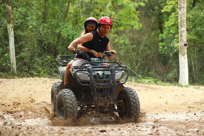 ATV, Ziplines & Cenote. Lunch & Tequila Tasting Included - Tacos, Water, and Tequila at the End