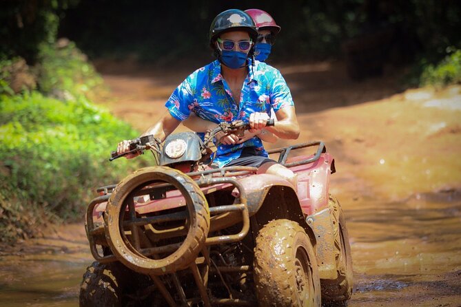ATV, Ziplining & Cenote Tour, Transportation & Tequila Tasting - A fast way to leave Cancun’s beach zone