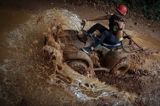 ATV, Ziplining & Cenote Tour, Transportation & Tequila Tasting - Tequila, a snack, and what is not included
