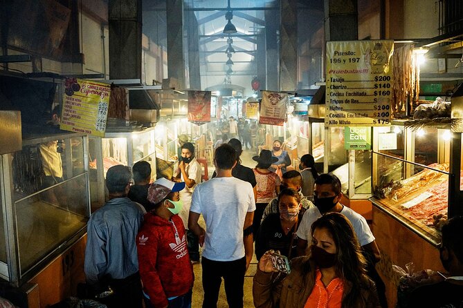 AUTHENTIC OAXACA CULTURAL FOOD TOUR, eat like a local. - Mercado 20 de Noviembre and the Smoke Alley finale