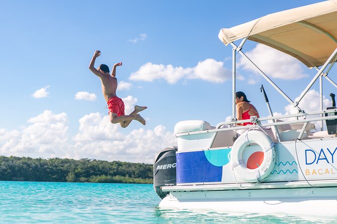 Bacalar 101- Private Tour of the Lagoon of the 7 Colors - Swimming, snacks, and the pace aboard