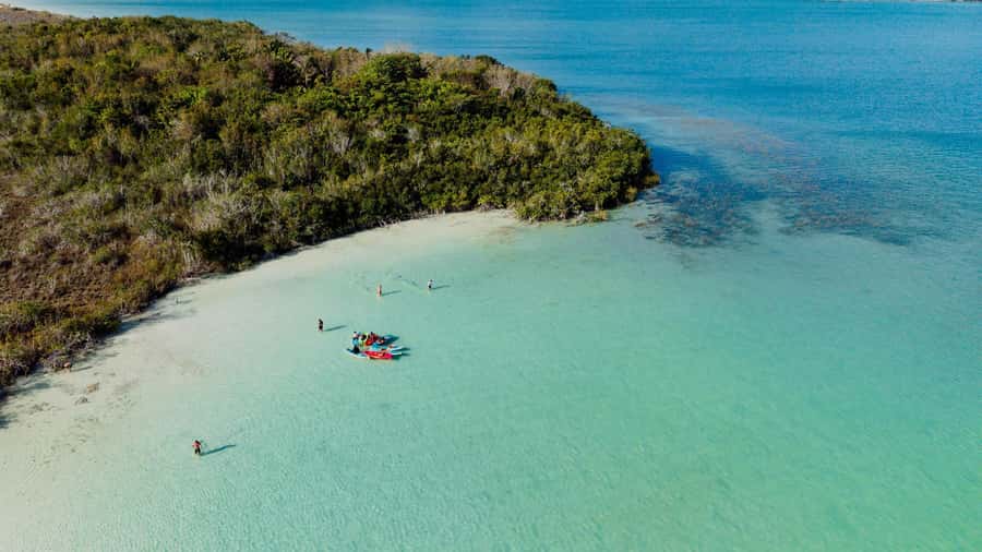 Bacalar at Sunrise: Kayak Adventure with Breakfast & Photos - Entering through the SEMARNAT Union