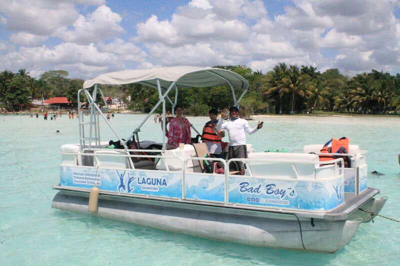 Bacalar: Lake of Seven Colors Pontoon Tour with Fruit - Key points to know before you book
