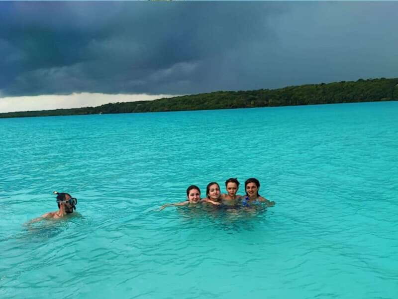 Bacalar: Magnificent Bacalar Lagoon Exclusive Boat Tour - Three cenotes, each with a different mood
