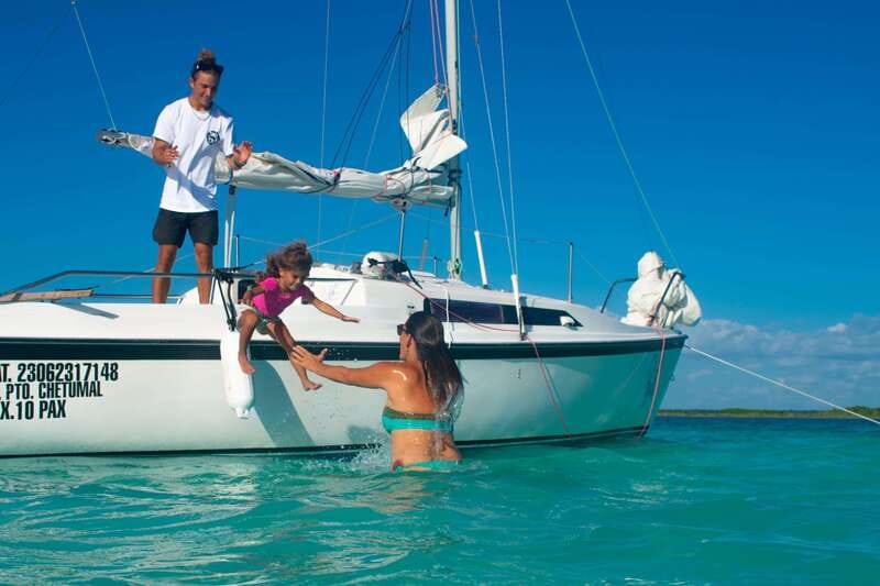 Bacalar: Private Sailboat Tour with Lagoon Swimming - Mangroves, old stromatolites, and a quieter swim