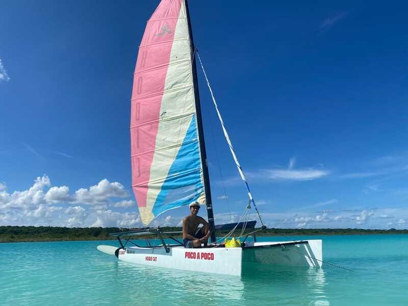 Bacalar: Sail Away with a Hobie Cat Catamaran - Margaritas, language, and the feel of a small group