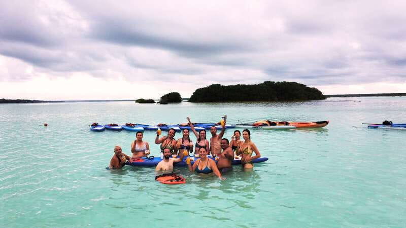 Bacalar: Sunrise Paddleboard Tour with Floating Picnic - Why sunrise is the right time on Bacalar Lagoon