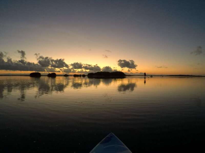 Bacalar Sunrise Stand Up Paddleboard: A Unique Experience - The first paddle toward Cenote Negro