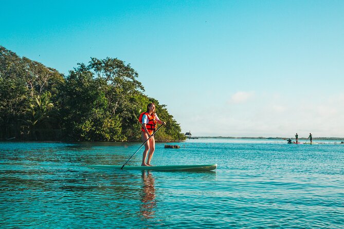 Bacalar Sunrise Stand Up Paddleboard Tour with Breakfast & Photos - Cocos Island, mangroves, and the Pirates’ Channel