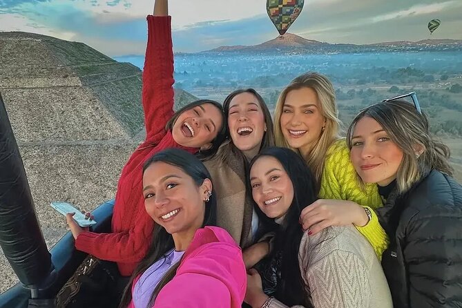 Balloon Flight + Cave Breakfast + Pick Up from CDMX or We Fly - Shared transport from Mexico City
