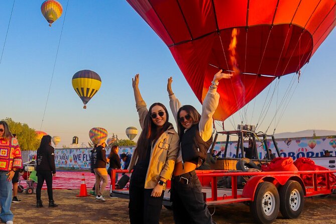 Balloon Flight + Cave Breakfast + Pick Up from CDMX or We Fly - What you see from the basket