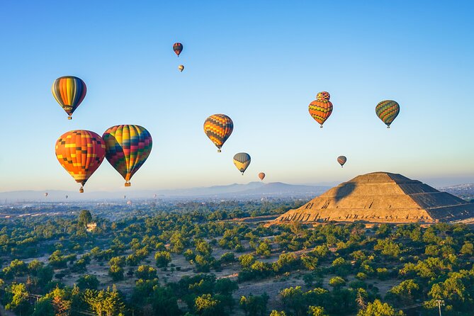 Balloon flight + pick up in CDMX + Breakfast in Cave + Pyramids - Why the balloon flight earns the early alarm