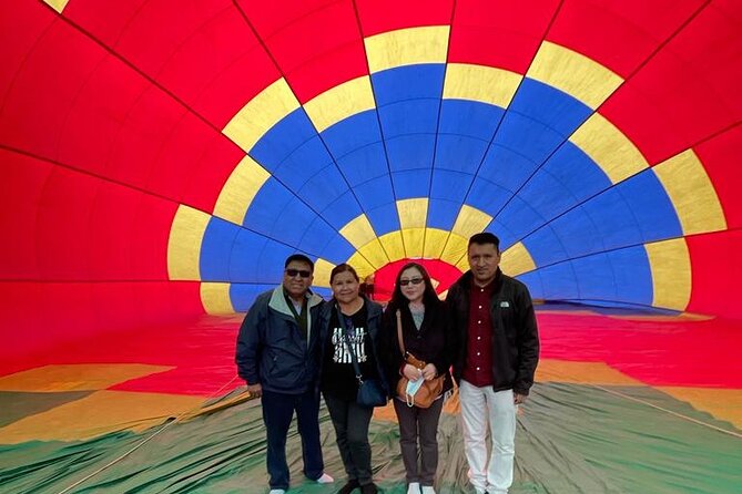 Balloon flight + pick up in CDMX + Breakfast in Cave + Pyramids - Agave, obsidian, and the sales stop