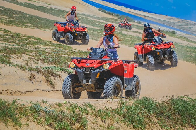 Beach, ATV, and Camel Ride Combo Tour - A calmer hour with the camels