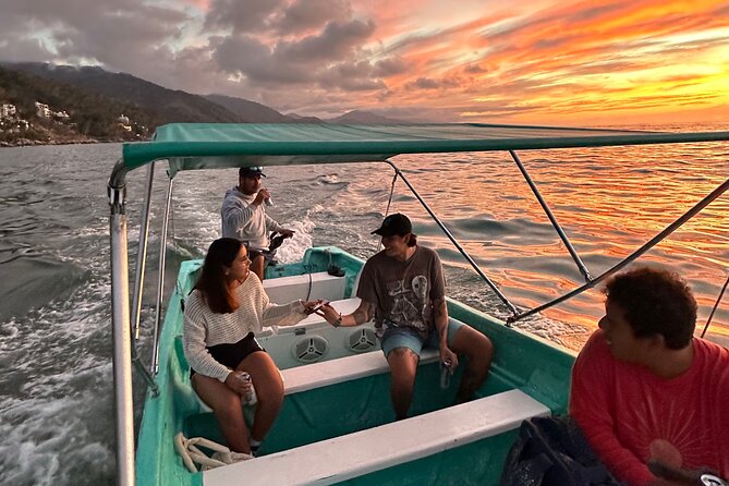Bioluminescence & sunset local boat tour to Los Arcos Sanctuary - Setting out from Margarita Grill in Puerto Vallarta