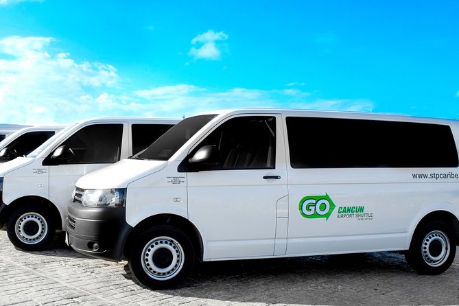 Black Luxury Van WiFi arrivals aboard from Cancun Airport - Why a private Cancun Airport transfer can be worth it