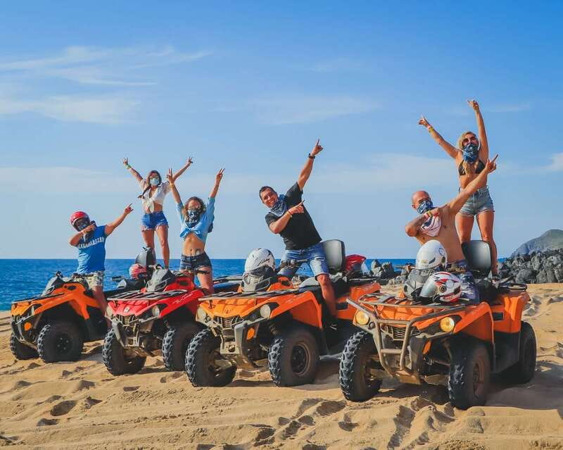 Cabo: Beach & Desert Single ATV Tour with Tequila Tasting - Safety training before the throttle