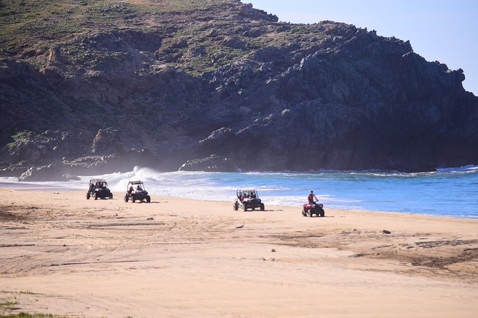 Cabo Candelaria Village Double UTV Adventure - Following the arroyo through desert country
