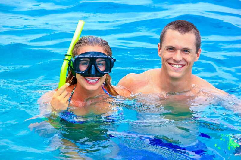 Cabo Catamaran Snorkel: Arch & Santa Maria, Open Bar, Snacks - Whales from December through April