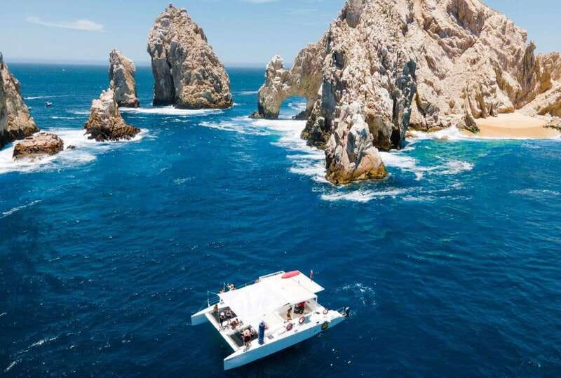 Cabo Catamaran Snorkel: Arch & Santa Maria, Open Bar, Snacks - Lover’s Beach and the Arch: Cabo’s essential views