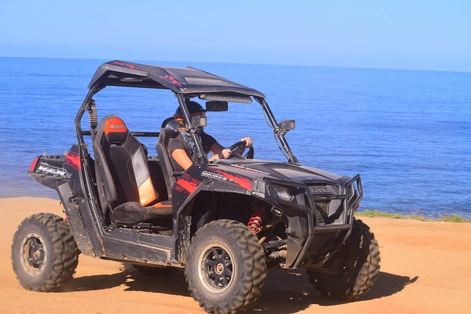 Cabo Migrino Beach & Desert Tour (Single UTV) - Getting comfortable in the single UTV