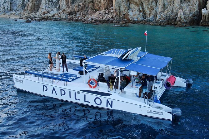 Cabo San Lucas All-Inclusive Private Catamaran Snorkeling Cruise - Whale season from December through March