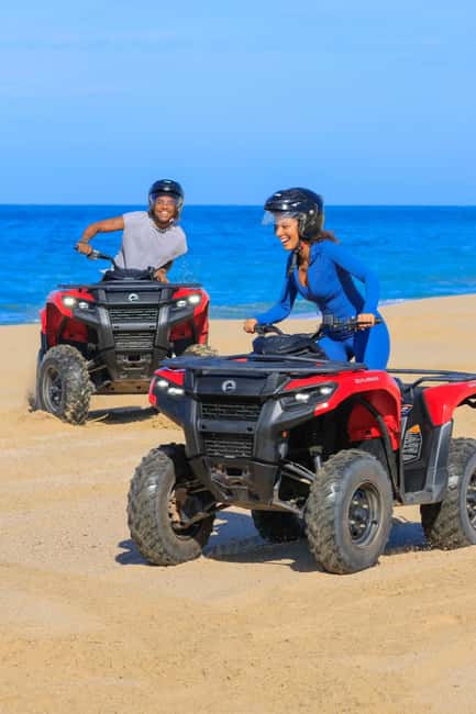 Cabo San Lucas: Beach & Desert ATV Tour with Tequila Tasting - Single ATV or double ATV?