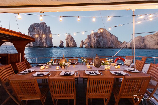 Cabo San Lucas Luxury Sailing Yacht and Dinner with a Chef - Dinner on board, from appetizers to dessert