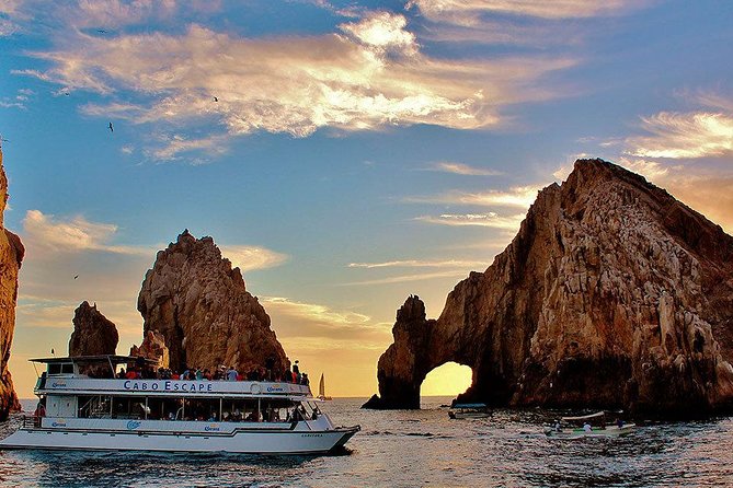 Cabo San Lucas Sunset Dinner Cruise with Open Bar - Dinner: fajitas and a timed kitchen